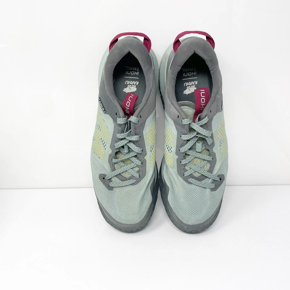 Karhu Womens Ikoni Trail 1.0 F200338 Green Running Shoes Sneakers Size 10.5 - Image 4 of 4