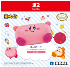 Kirby Plush Pouch for Nintendo Switch 2 OLED HORI Japan Limited NSX-121 New rare