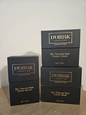 D'OR24K Prestige Big Thermal Red Caviar Mask, Serum And Cream Set
