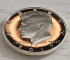 2017-S 90% Silver Kennedy Half Dollar Deep Cameo Proof - Free Shipping!