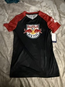 NEW Youth Red Bull Soccer Jersey Youth medium 8/10