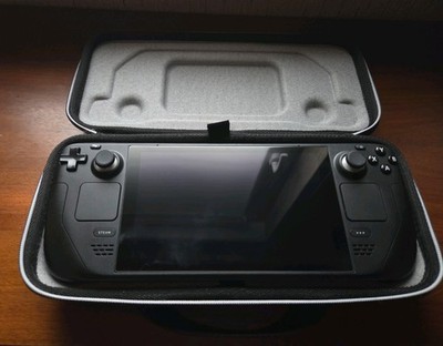 Valve Steam Deck 512GB Handheld Spielekonsole - Schwarz LCD