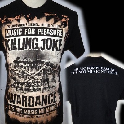 KILLING JOKE WARDANCE 100 % EINZIGARTIGES PUNK T-SHIRT MEDIUM BAD CLOWN KLEIDUNG