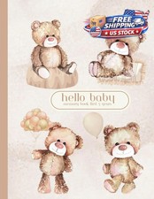 Keepsake Baby Memory Book for Boys and Girls Timeless First 5 Year Baby Book