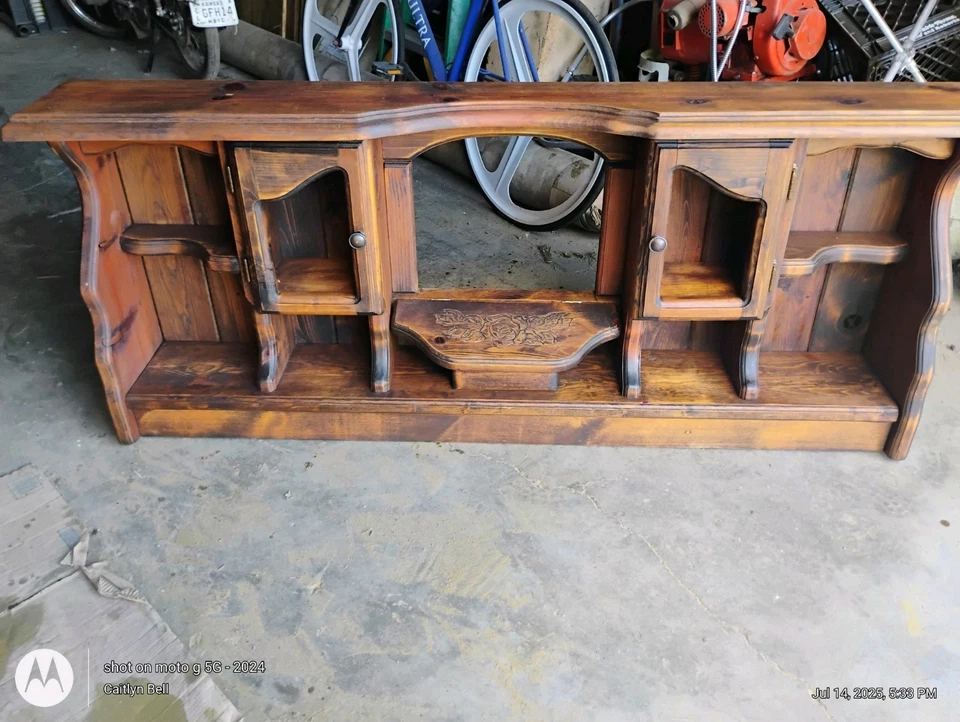 Cabecero de cama de agua tamaño queen acabado Foto 2 de 4