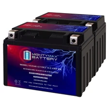 Mighty Max YTZ14S 12V 11.2AH Battery compatible with KMG YTZ14S - 2 Pack