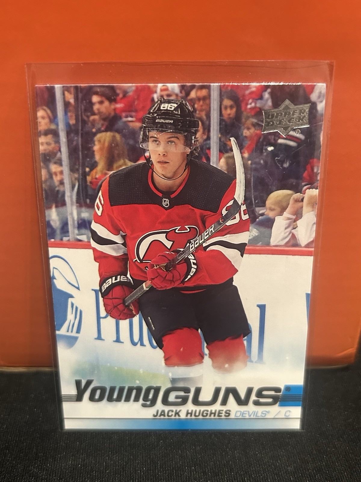 2019-20 Upper Deck - Young Guns Jack Hughes #201 (RC)