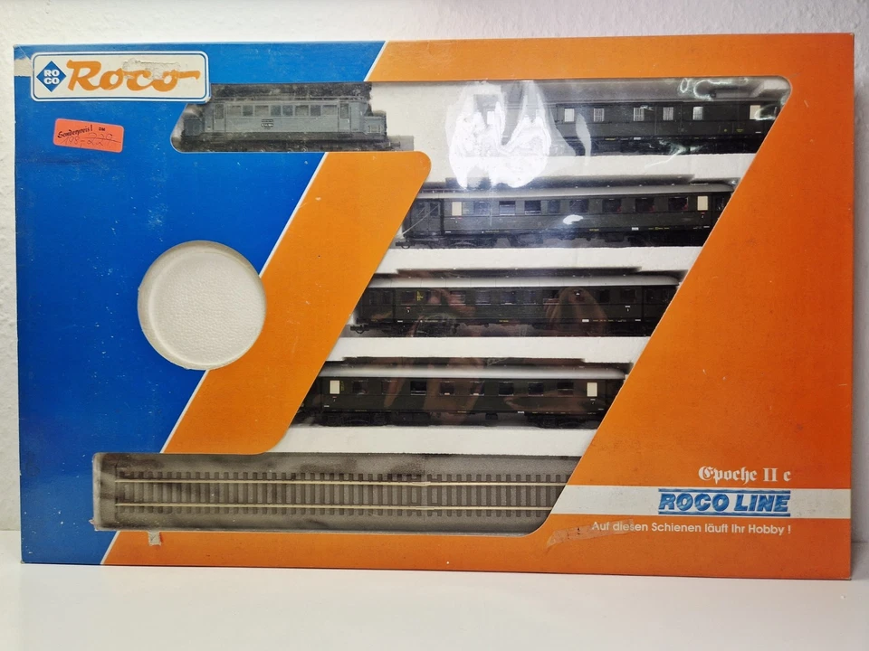 ROCO H0 43032 5-tlg. Personenzug der DRG Neuwertig in OVP