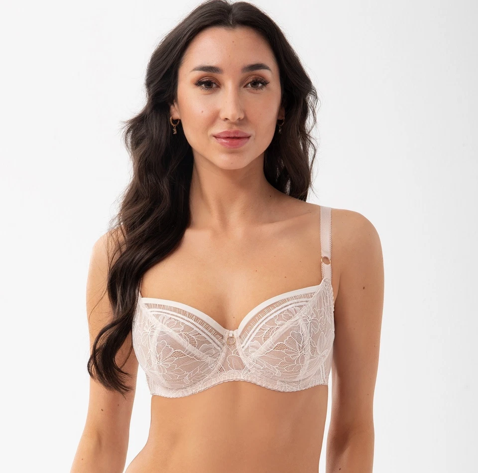 Bügel BH beige große Größen starker Halt breite Träger Gorsenia Dessous - Bild 4 von 4