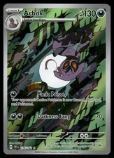 Pokemon Cards Arbok 176/162 Temporal Forces Illustration Rare NM