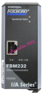 NEW FOXBORO FBM232 P0926GW ETHERNET COMMUNICATION MODULE FedEx or