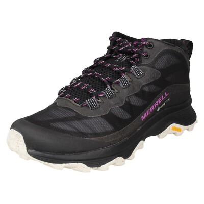 Damen Merrell Gore-Tex mit Einem Vibram Sohle Wanderstiefel - Moab Speed Mid GTX