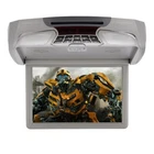 12.1" Car Flip Down Overhead Roof Mounted Monitor w/ DVD Player Wide Screen Gray
