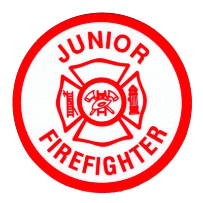 JUNIOR FIREFIGHTER - FIRE DEPARTMENT Highly Reflective 2 1/2