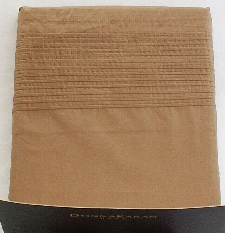 Donna Karan Home King коньяк смокинг складки юбка новый в упаковке $164 - Изображение 4 из 4