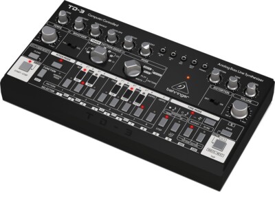 Behringer TD-3-BK Analog Bass Line Synthesizer Computer Gesteuert Original Neu
