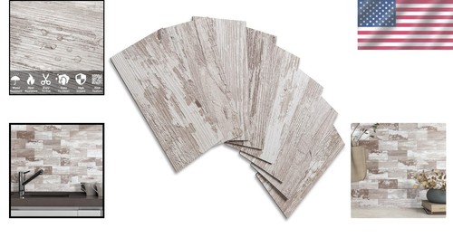 100-Piece Waterproof Peel and Stick Backsplash PVC Tiles for Effortless Elegance - Picture 2 of 10