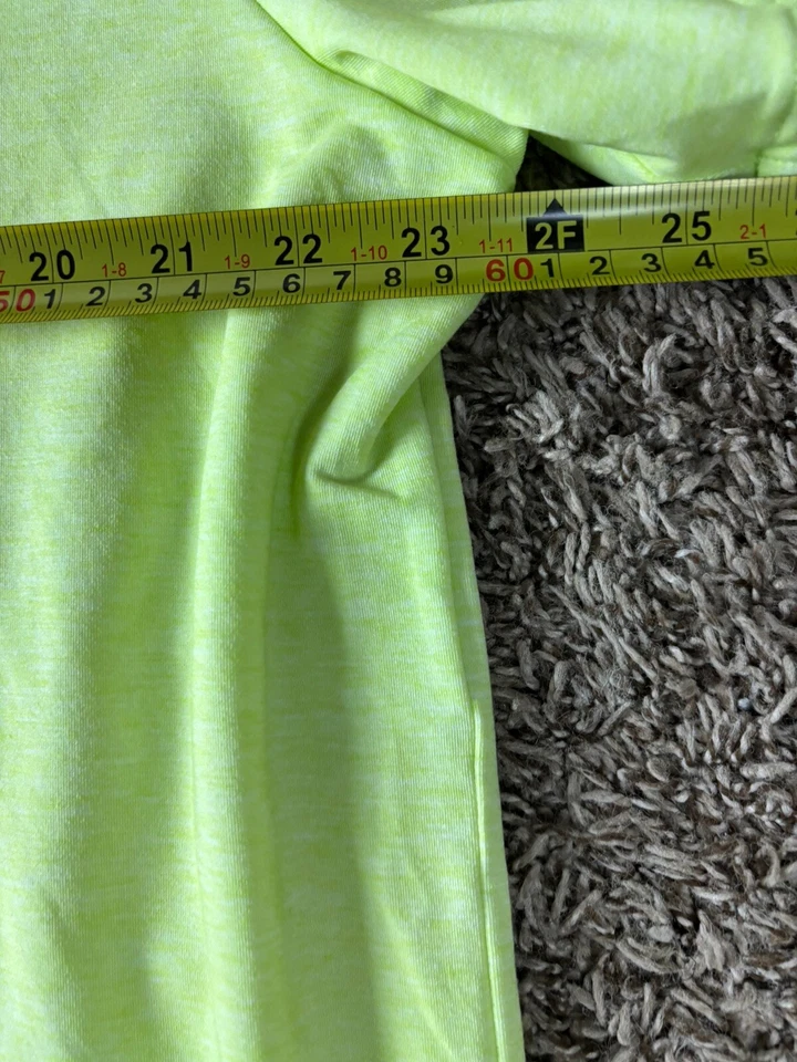 Nike Dri-FIT Tour Men's XL Golf Polo DV3123-736 Lemon Twist Yellow Black New - Image 4 of 4