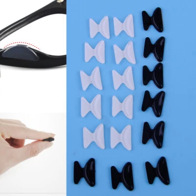 DWCX 5 Paar Nasenpads Nasenpolster Brillenpad Brillenpolster Silikon selbstklebend og