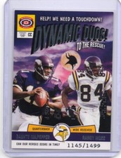 2001 Pacific Dynagon DAUNTE CULPEPPER RANDY MOSS Dynamic Duos /1499 VIKINGS