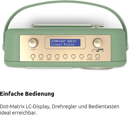 Nordmende Transita 130 Case Radio Green - Picture 1 of 3