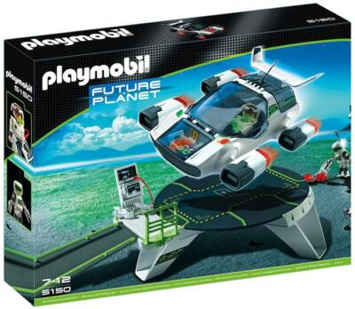 Playmobil Future Planet 5150 E-RANGERS' TURBO JET With LAUNCH PAD