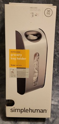 simplehuman grocery bolsa trash can