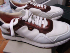 SANTONI SNEAKERS AUTENTICO  TG 42  650,00 CART. SAN-AA31Z
