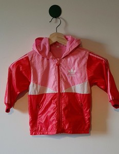 pink adidas rain jacket