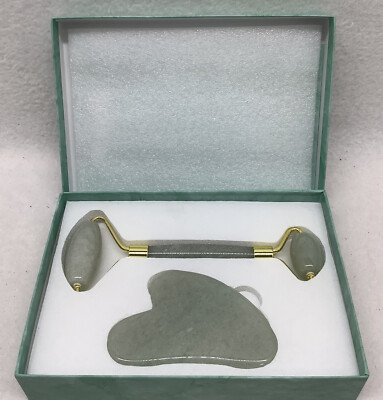 FACEMADE Gua Sha and Jade Roller, Guasha Massage Facial Tool
