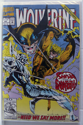 Wolverine  Vol. 2 Nr. 60 Z 1-2 (US-Ausgabe englisch- Need we say More
