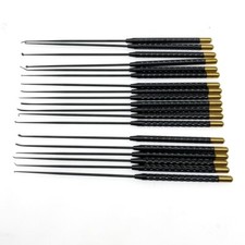 21cm Micro Nerve Vessel Hook Spatula Dissectors Micro Curette Nerve instrument