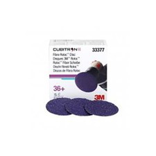 3M 33377 CUBITRON II ROLOC GRIT ABRASIVE DISCS 36+ PIECES 15