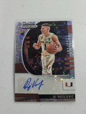 2020 Prizm Draft Picks DJ Vasiljevic Fast Break Prospect Signatures #PA-DJ Auto