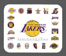 Los Angeles Lakers Logo Art Mouse Pad Item 856