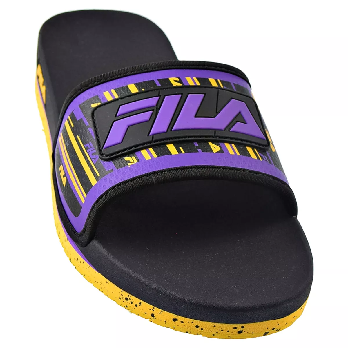 Purple fila slides deals
