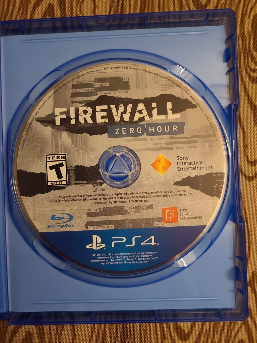 FIREWALL ZERO HOUR, VR Collection (PS4 Playstation, PSVR) | eBay