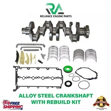 JAGUAR RANGE ROVER 204DTD 2.0DIESEL CRANKSHAFT ALLOY STEEL + ENGINE REBUILD KIT