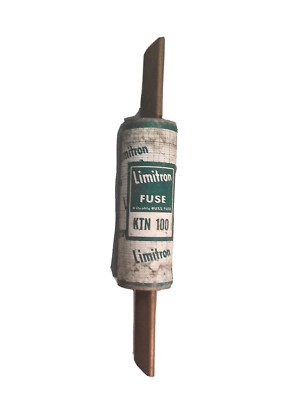 1ct One BUSSMANN LIMITRON KTN 100 FUSE KTN100 250 VOLT 100 Amp USED .