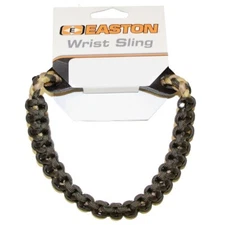 Easton Wrist Sling Diamond Paracord Wide Braid Camo Green