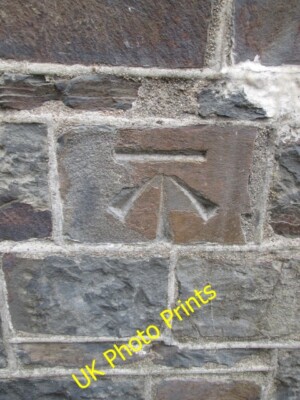 Foto 6x4 Ordnance Survey Schnittmarke Bideford Diese OS Schnittmarke kann gefunden werden c2015