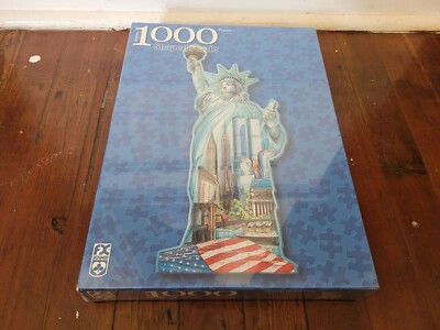 New FX Schmid Statue Of Liberty Approximately 1000 Piece Shaped Puzzle ...