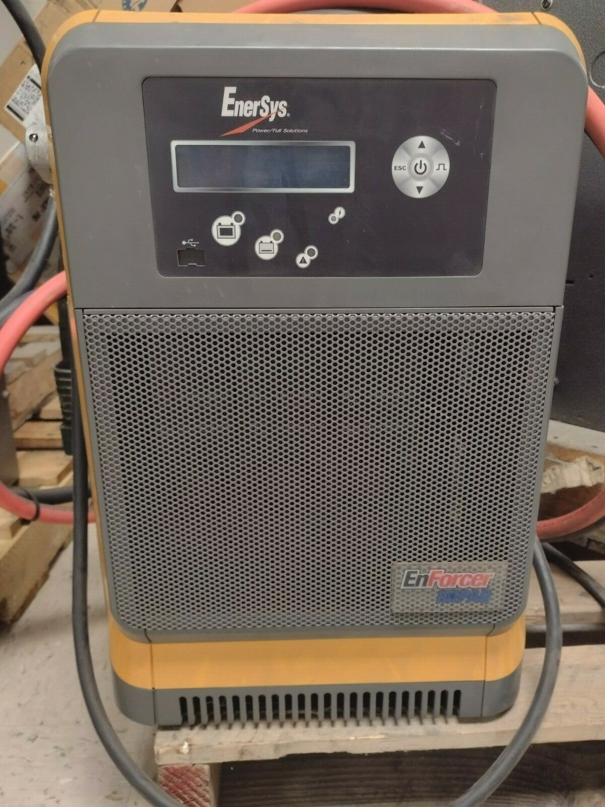 Enersys Forklift Electric Battery Charger EI3IN4Y, Used, Not damaged eBay