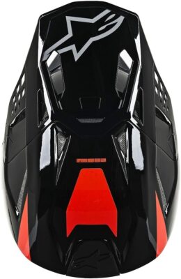 Alpinestars S-M8 SM8 Supertech Radium Motocross MX Helmet - Red