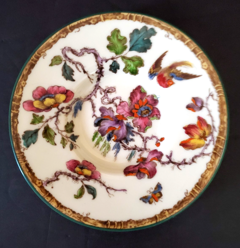 Antiguo patrón de golondrina Wedgwood cuatro placas de 4,5" W1959 Bone China, Inglaterra - Imagen 6 de 14