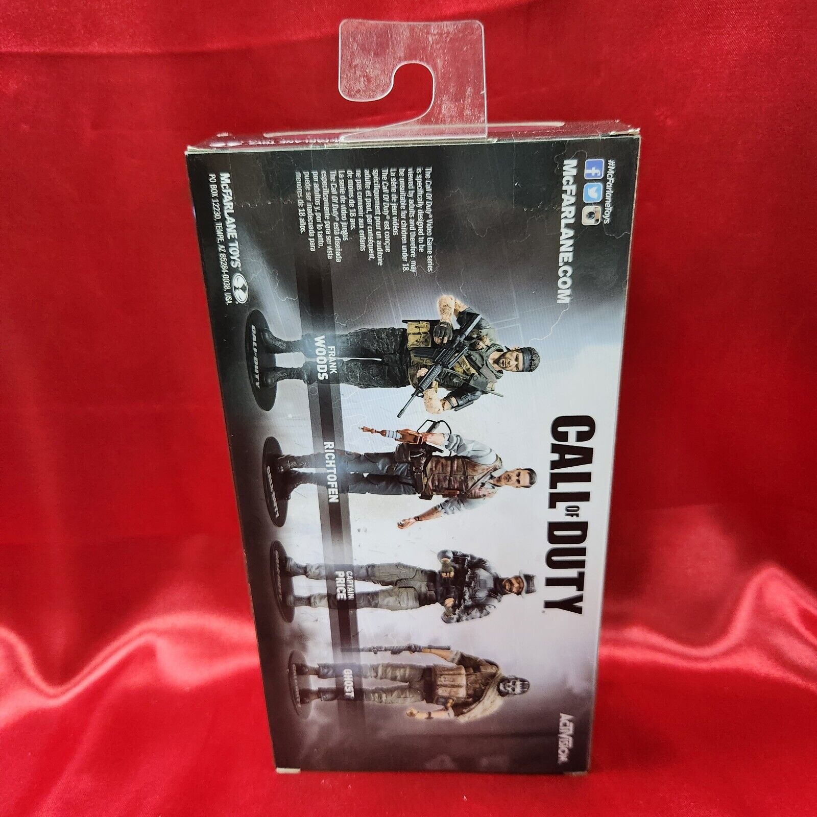 .com: McFarlane Toys Call of Duty Ghost Action Figure, Multicolor :  Toys & Games