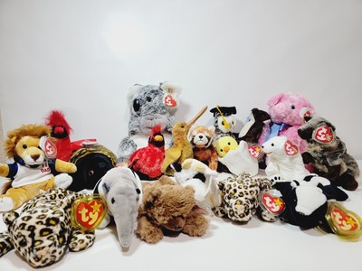 TY Original Beanie Babies TY Classic Beanie Buddy Lot Of 19 Outback Howl Rusty#4