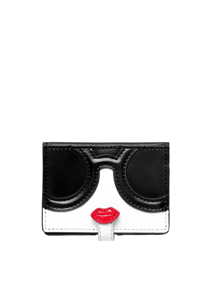 alice ＋ olivia STACEY FACE L WALLET Alice olivia stacey face wallet metallic multi + FREE SHIPPING