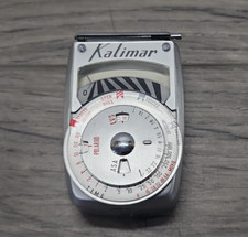 Vintage Kalimar Model A-1 Exposure Meter with Leather Case