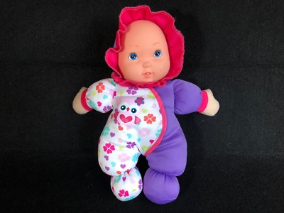 Gi-Go Toys Soft 12'' Plush Stuffed Doll Vinyl Face Blue Eyes